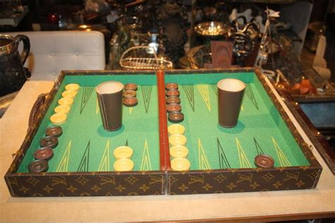 Rare Louis Vuitton Backgammon Set 